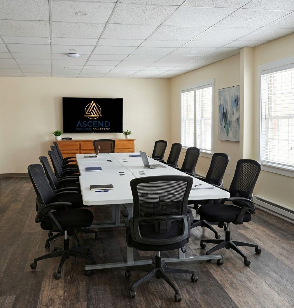 Conference room rental at Ascend Wellness Collective in Biddeford Maine